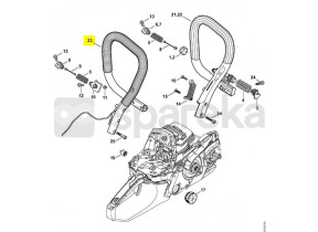 Cabo tubular ms 261w 1141-790-1700