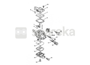 Carburador c1q-s200 1146-120-0600