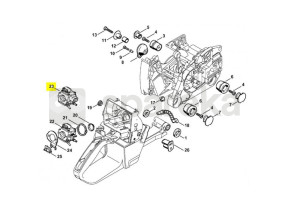 Carburador hd 16 b 1128-120-0623