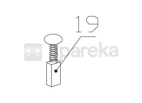 Ic810id escovas de carbono 078IC810ID19