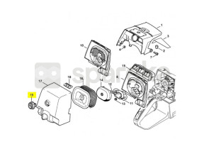 Porca 1124-140-9500