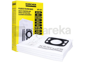 Sacos de papel kärcher wd (embalagem de 5) 2.863-314.0