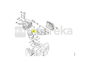 Segmento d 60 espessura 1,2 mm 1124-034-3010